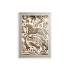 Delight Pink - Wall Cabinet - Diana Catchpole - Pebble - Clear glass