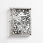 Flight Of Fancy - Wall Cabinet - Diana Catchpole - Pebble - Clear glass
