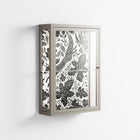 Ode to Summer 4 - Wall Cabinet - Diana Catchpole - Pebble - Clear glass