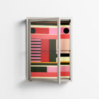 Harmonic - Wall Cabinet - Rikki Hewitt - Pebble - Clear glass