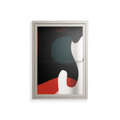 Plume - Wall Cabinet - Rikki Hewitt - Pebble - Clear glass