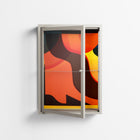 Swift - Wall Cabinet - Rikki Hewitt - Pebble - Clear glass