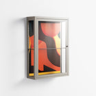 Swift - Wall Cabinet - Rikki Hewitt - Pebble - Clear glass