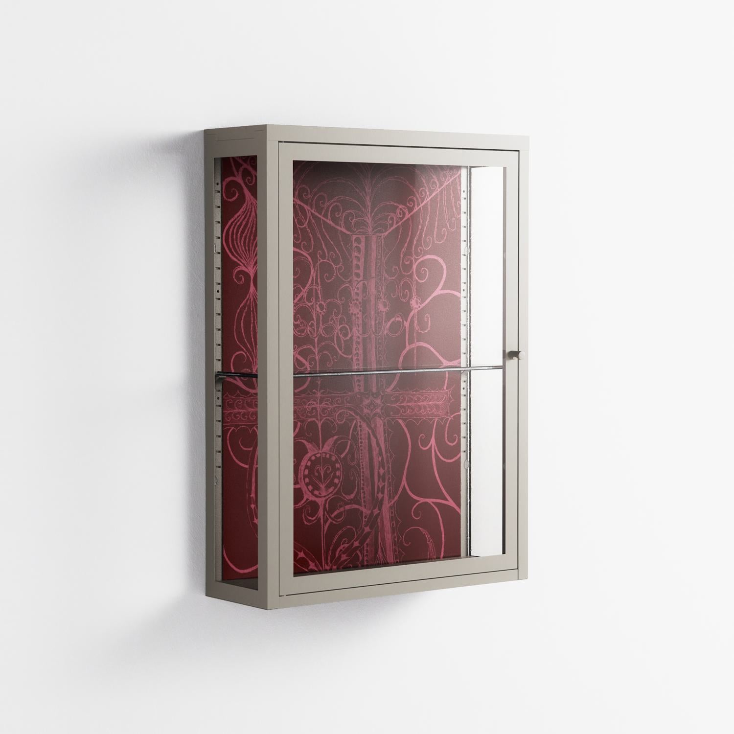 Ornaments - Wall Cabinet - Naia Escribano - Pebble - Clear glass