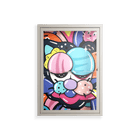 Sansone - Wall Cabinet - Maddalena Fanfani - Pebble - Clear glass