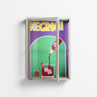 Negroni - Wall Cabinet - Mathilda Kienast - Pebble - Clear glass