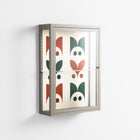 Curious Creatures - Wall Cabinet - Ethan Fender - Pebble - Clear glass