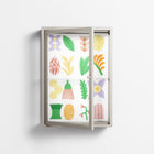 Shapes - Wall Cabinet - Lydia Greaves - Pebble - Clear glass