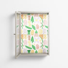 Shapes Cream - Wall Cabinet - Lydia Greaves - Pebble - Clear glass