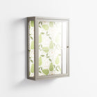 Pears - Wall Cabinet - Lydia Greaves - Pebble - Clear glass