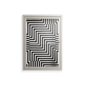 Rectangle In Rectangle - Wall Cabinet - Guido De Boer - Pebble - Clear glass