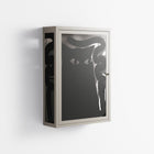 Black Cat - Wall Cabinet - Konrad Blaszczyk - Pebble - Overlay Glass
