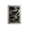 Black Birds - Wall Cabinet - Konrad Blaszczyk - Pebble - Overlay Glass