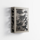 Black Birds - Wall Cabinet - Konrad Blaszczyk - Pebble - Overlay Glass