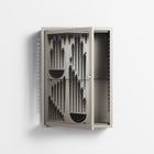 Black Fern - Wall Cabinet - Konrad Blaszczyk - Pebble - Overlay Glass