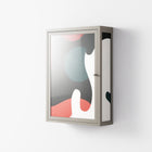 Plume - Wall Cabinet - Rikki Hewitt - Pebble - Overlay Glass