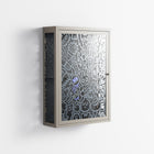 Thick Lines Good Times - Wall Cabinet - Craig Watkins - Pebble - Overlay Glass