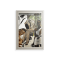 As The Rain Falls - Wall Cabinet - Sophie Goudman-Peachey - Pebble - Clear glass