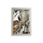 As The Rain Falls - Wall Cabinet - Sophie Goudman-Peachey - Pebble - Clear glass