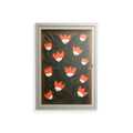 Blooming Folk Garden - Wall Cabinet - Sandra Hutter - Pebble - Overlay Glass