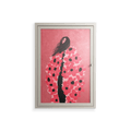 Covered in Flowers - Wall Cabinet - Raissa Oltmanns - Pebble - Overlay Glass
