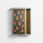Blooming Folk Garden - Wall Cabinet - Sandra Hutter - Pebble - Overlay Glass