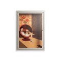 Women In Ballchair - Wall Cabinet - Kristin Eriksson - Pebble - Clear glass
