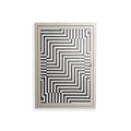 Rectangle In Rectangle - Wall Cabinet - Guido De Boer - Pebble - Overlay Glass