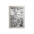 Flight Of Fancy 3 - Wall Cabinet - Diana Catchpole - Pebble - Clear glass
