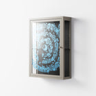 The Circles Of My Mind - Wall Cabinet - Craig Watkins - Pebble - Overlay Glass
