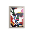 Fragments Of A Painted Souls - Wall Cabinet - Mathilda Kienast - Pebble - Clear glass