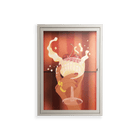 Drink And Cherries - Wall Cabinet - Raissa Oltmanns - Pebble - Overlay Glass
