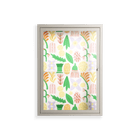Shapes Cream - Wall Cabinet - Lydia Greaves - Pebble - Clear glass