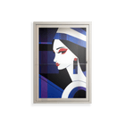 Beyond The Veil Of Consciousness - Wall Cabinet - Mathilda Kienast - Pebble - Clear glass