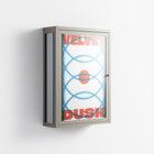 Velvet Dusk - Wall Cabinet - Oluwaseyi Samuel Adebayo - Pebble - Overlay Glass