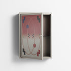 Parallel Mirage - Wall Cabinet - Oluwaseyi Samuel Adebayo  - Pebble - Overlay Glass