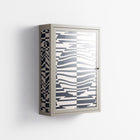 Wave Lens - Wall Cabinet - Oluwaseyi Samuel Adebayo - Pebble - Overlay Glass