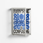 Everything is Confusing - Wall Cabinet - Alexander Khabbazi - Chalk - Clear glass