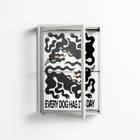 Every Dog - Wall Cabinet - Alexander Khabbazi - Chalk - Clear glass