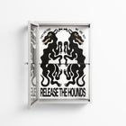 Hounds  - Wall Cabinet - Alexander Khabbazi - Chalk - Clear glass