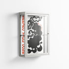 Spring Will Come - Wall Cabinet - Alexander Khabbazi - Chalk - Clear glass