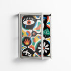 Alive - Wall Cabinet - Vratislav Pecka - Chalk - Clear glass