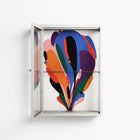 Balloons - Wall Cabinet - Vratislav Pecka - Chalk - Clear glass