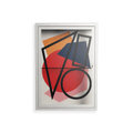 Fuerte - Wall Cabinet - Vratislav Pecka - Chalk - Clear glass