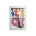 Its Ok - Wall Cabinet - Vratislav Pecka - Chalk - Clear glass