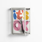 Its Ok - Wall Cabinet - Vratislav Pecka - Chalk - Clear glass