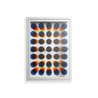 Perspektiva - Wall Cabinet - Vratislav Pecka - Chalk - Clear glass