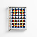 Perspektiva - Wall Cabinet - Vratislav Pecka - Chalk - Clear glass