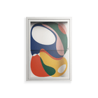 Spilled Paint - Wall Cabinet - Vratislav Pecka - Chalk - Clear glass