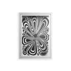 Splash of black - Wall Cabinet - Vratislav Pecka - Chalk - Clear glass